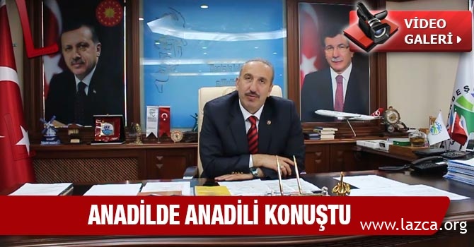 BELEDİYE BAŞKANI ANADİLDE ANADİLİNİ KONUŞTU